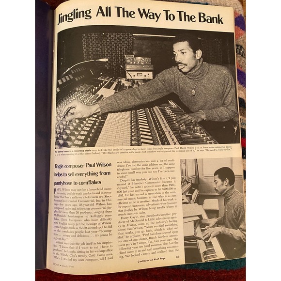 March 1981 Ebony MagazIne  with Featured Cover, “Sugar Ray Leonard’s - Picture 11 of 15